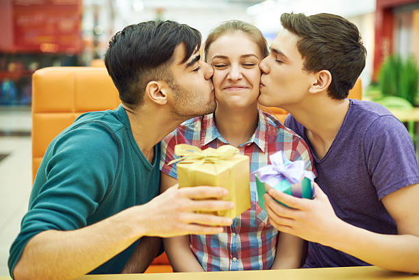 istock Birthday double kiss 483322289