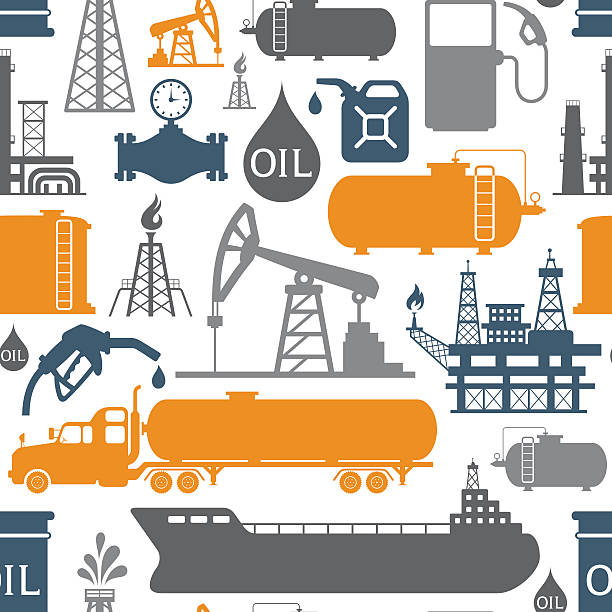 ilustrações de stock, clip art, desenhos animados e ícones de indústria petrolífera padrão - vacuum tube