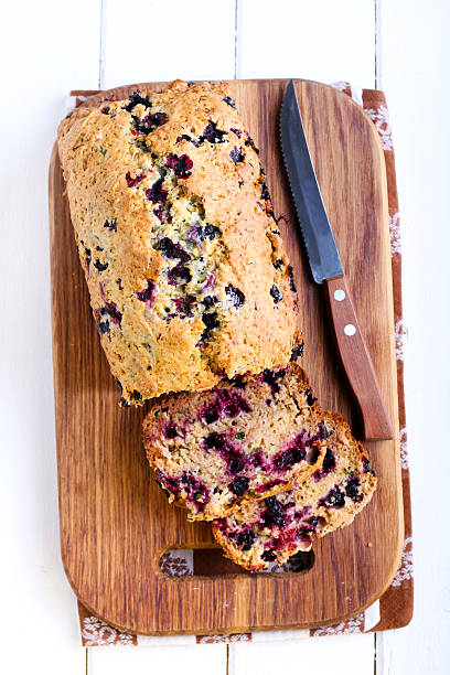 istock Berry, mint and spelt flour teacake 483330972