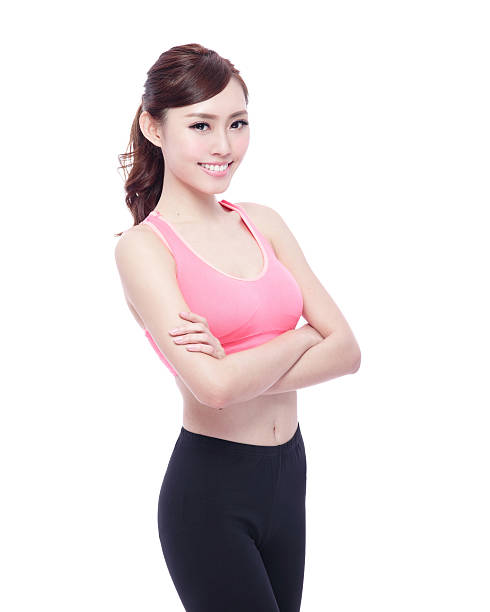 istock Sport girl isolated 483333200