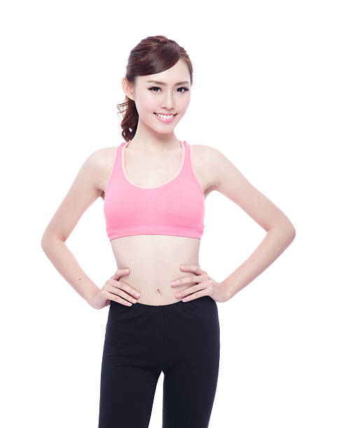 istock Sport girl isolated 483333208