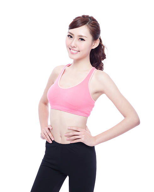 istock Sport girl isolated 483333214