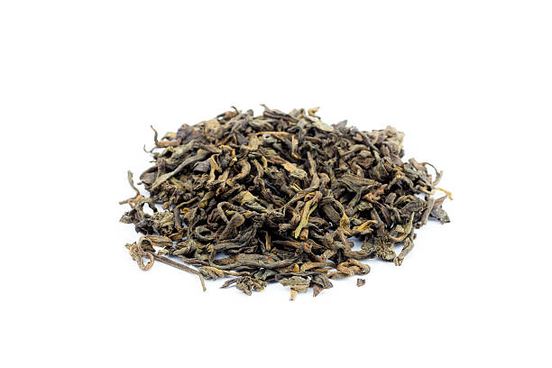 istock Heap of loose tea Pu Erh 483337456