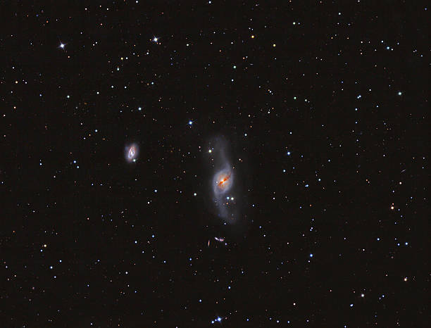 istock NGC3718  warped spiral galaxy in Ursa Major 483343679