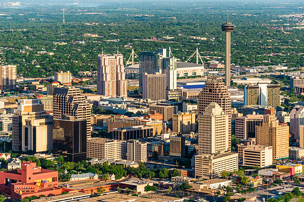 istock San Antonio cityscape skyline aerial view 483344287