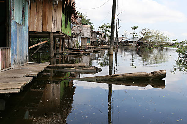 istock Flooded Homes in Belen - Peru 483345681