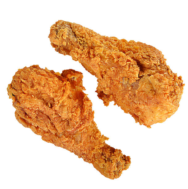 Fried Chicken Drumsticks stock photo
