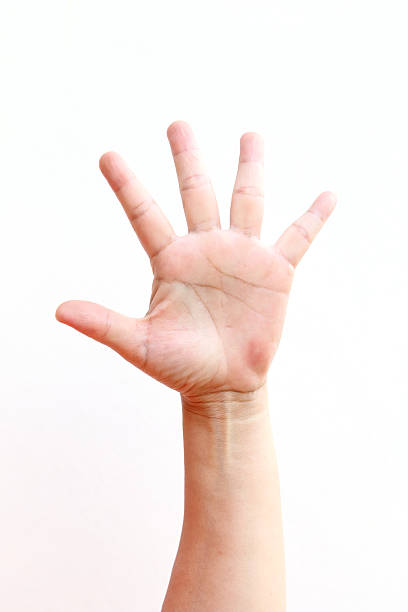 istock Finger Spelling the Alphabet in American Sign Language (ASL). 483369663