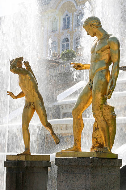 istock Statues at Peterhof, St. Petersburg 483370469