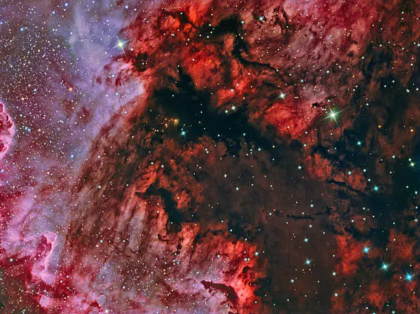 Gulf of Mexico in the North America Nebula NGC7000