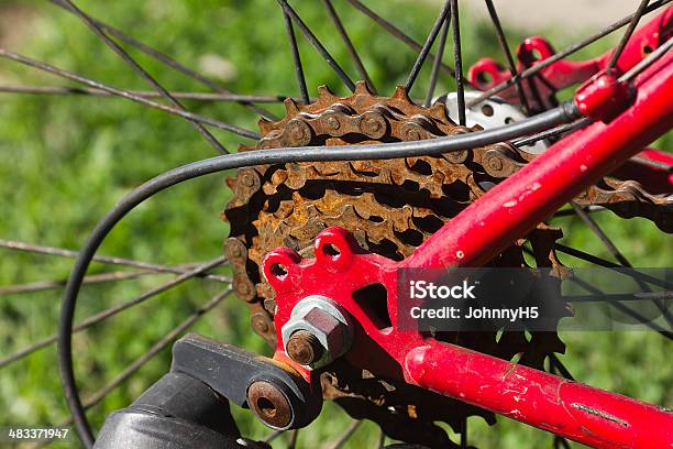 Napęd Roweru - zdjęcia stockowe i więcej obrazów Aluminium - Aluminium, Bicykl, Bliskie zbliżenie