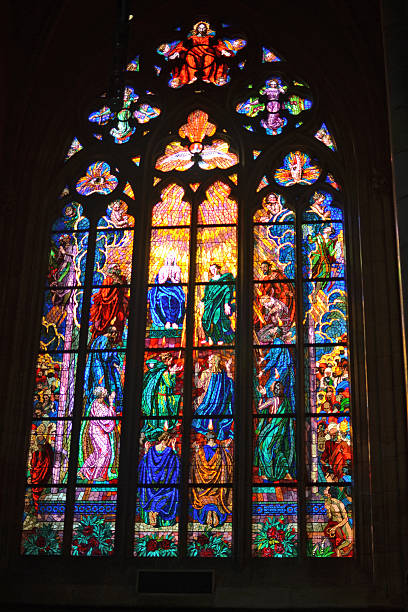 istock St Vitus Cathedral Stained Glass Window 483371992