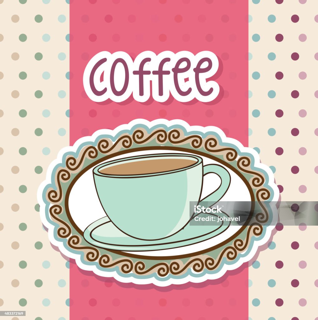 Café illustration - clipart vectoriel de Boisson libre de droits