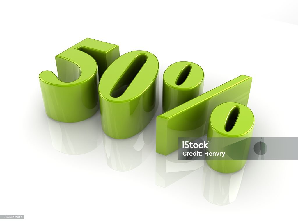 Prozentzeichen - Lizenzfrei Ausverkauf Stock-Foto