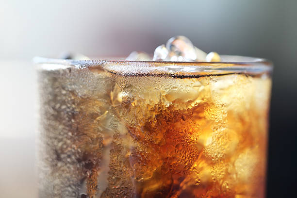 istock Cola with Ice. Food background 483373361