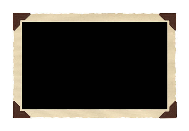 istock Vintage blank photo 483374927