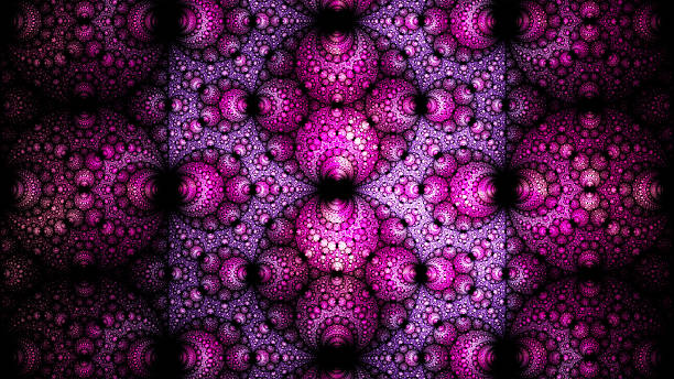 istock Exotic pattern in the form of crescents. 483375104