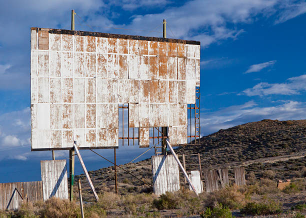 istock Abandoned Drive in Theater 483377381