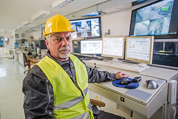 istock Portrait of senior worker 483380986