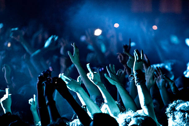 istock Waving during the concert 483391963
