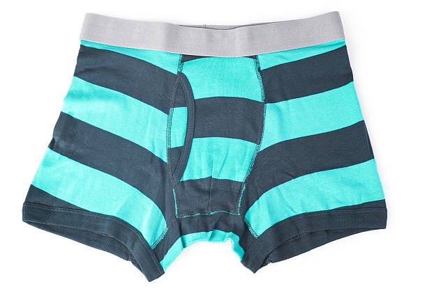 istock striped male brief boxers isolated on white background 483395363