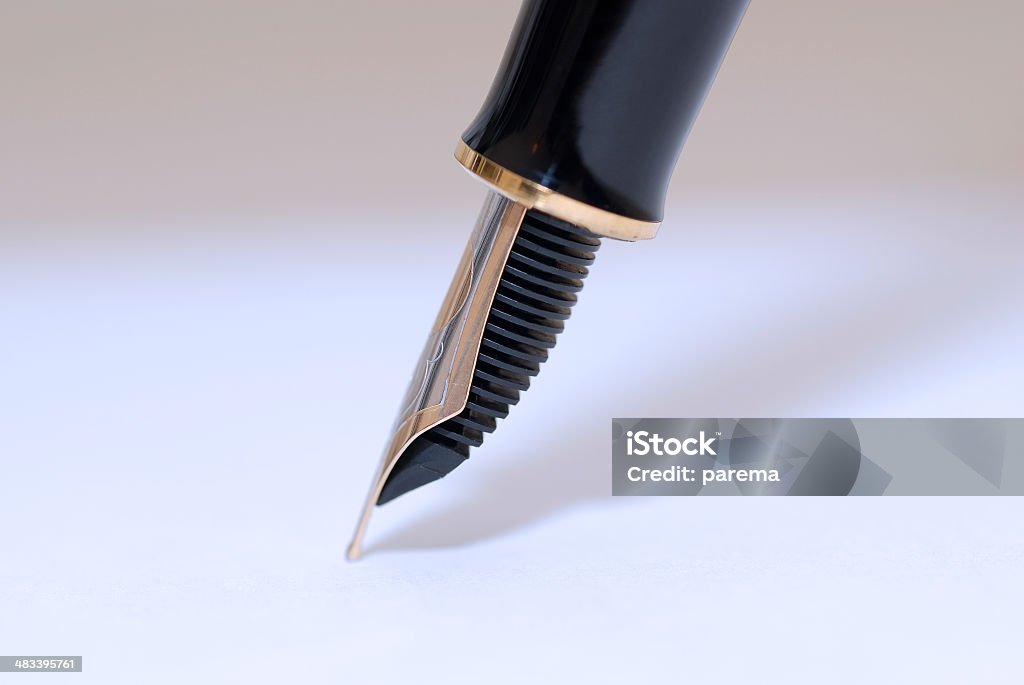 Penna stilografica - Foto stock royalty-free di Accordo d'intesa