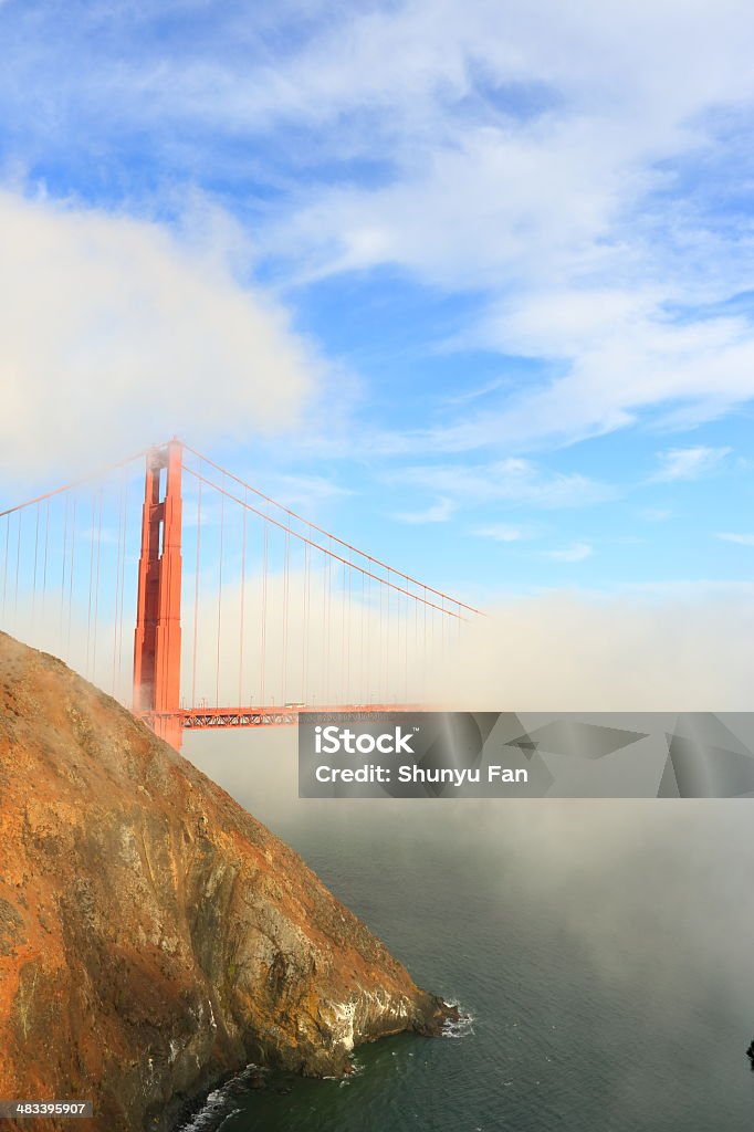 San Francisco: Golden Gate Bridge - Lizenzfrei Brücke Stock-Foto