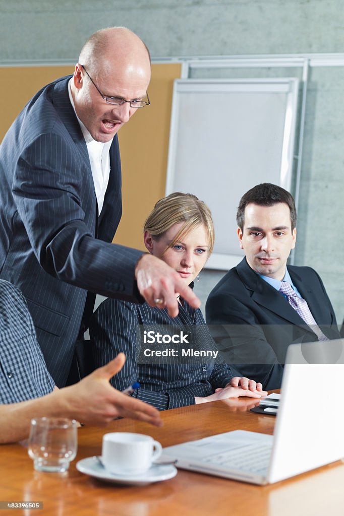 Desagradable de reuniones - Foto de stock de Gerente libre de derechos