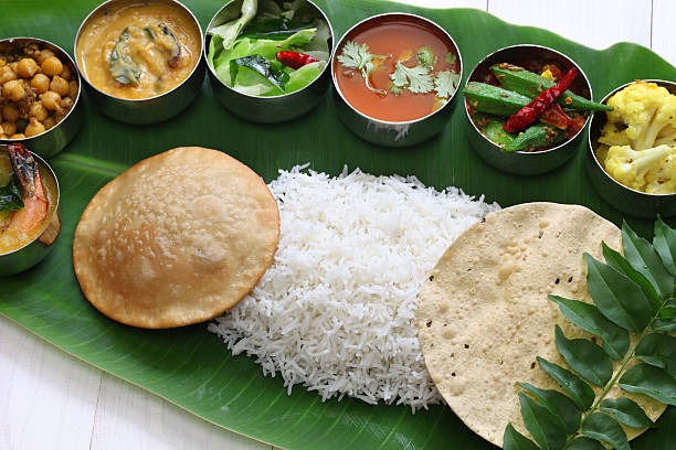 istock south indian meals on banana leaf 483396606