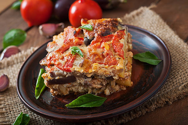 Moussaka - a traditional Greek dish