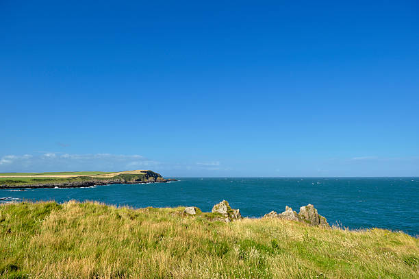 solway 퍼스) 에 이르기까지 해안선을 건넌편 of whithorn in 오요 - wigtownshire 뉴스 사진 이미지