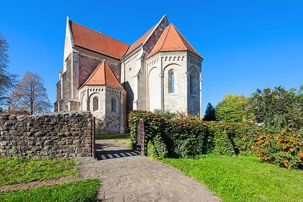 istock Hungary Medieval Romanesque Church in Ocsa 483407418