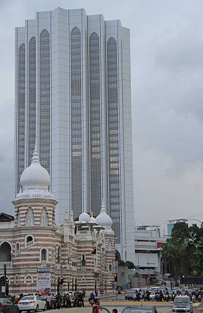 Kuala Lumpur, Malaysia - April 3, 2015 old post office and national textiles museum in Kuala Lumpur