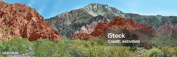 Redcolored Mountains Near Uquia Stock Photo - Download Image Now - 2015, Achinoam Nini, Altiplano