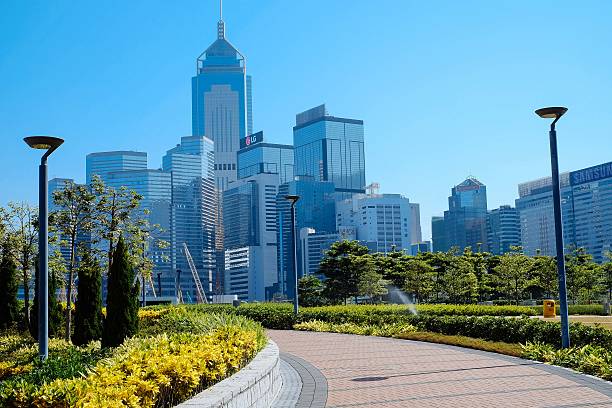 istock Hong Kong skyline from Admiralty 483417380