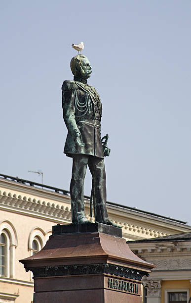 istock Monument  Emperor Alexander II on the Senate square. Helsinki. Finland 483420361