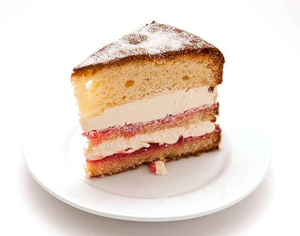 istock Slice of Victoria Sponge Cake 483420365