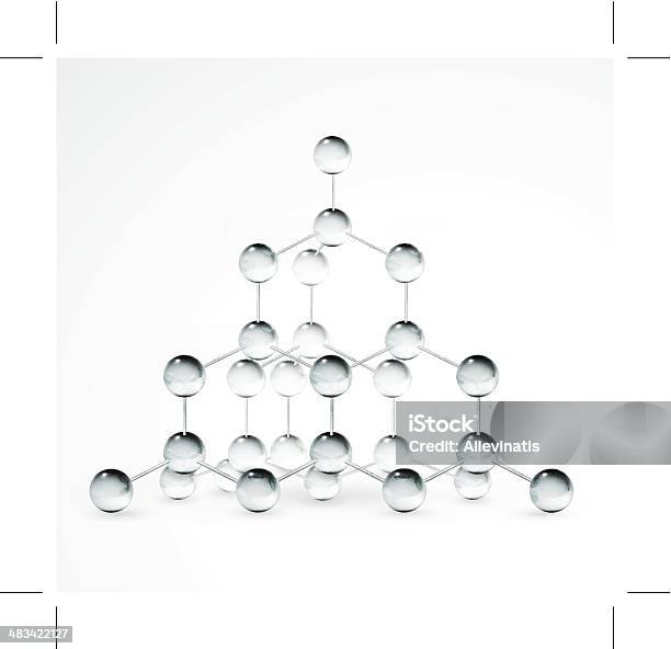 Crystal Structure Math Formulas Crystal Structure Stock Illustration - Download Image Now - Atom ...