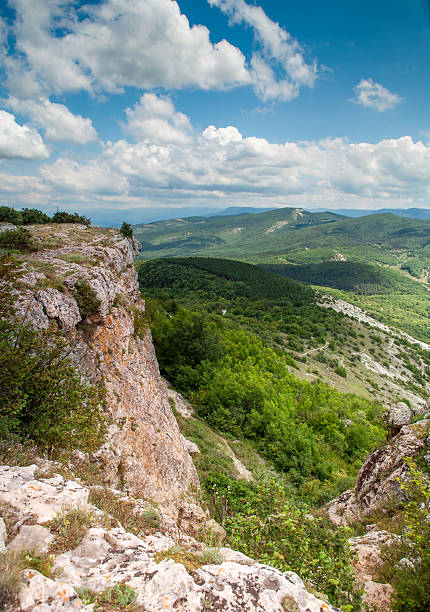 istock View From Mountain Tableland. Mangup Kale, Crimea, Ukraine 483423117