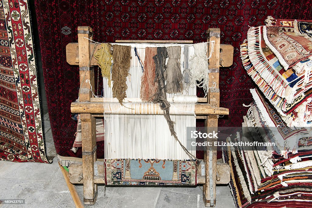 Turkish Rug Frame Frame For Making A Turkish Carpet Stock Photo - Download Image Now ...