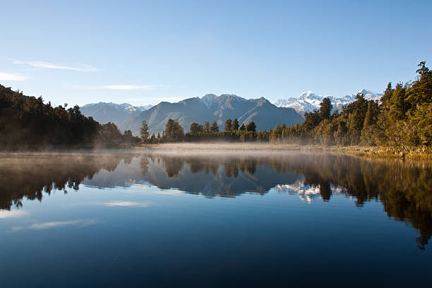 istock Mirror lake in New Zealand outback 483426277