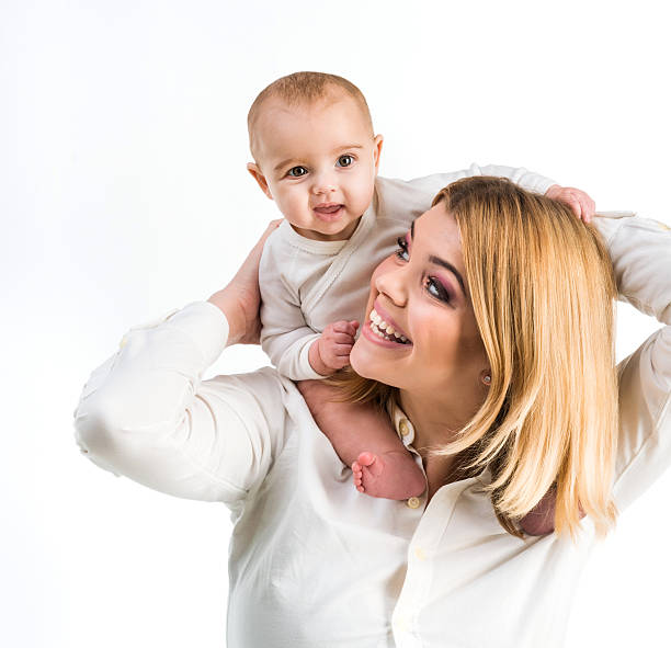 istock young mother with her six-month daughter 483426946