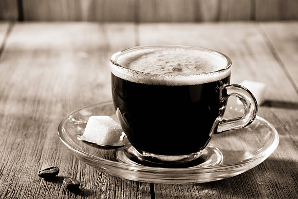 istock cup of coffee on wood 483436856