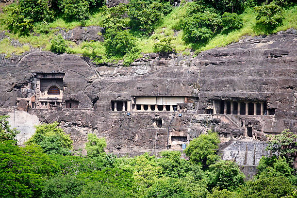 Ajanta Caves Buddhist Temples in Arrangabad India