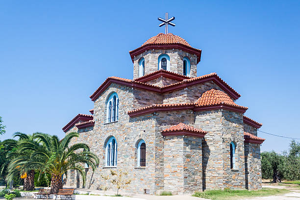 istock Church on the island of Thassos 483441776