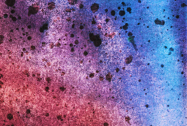 istock Textured background with paint splattered and mottled colors 483442968