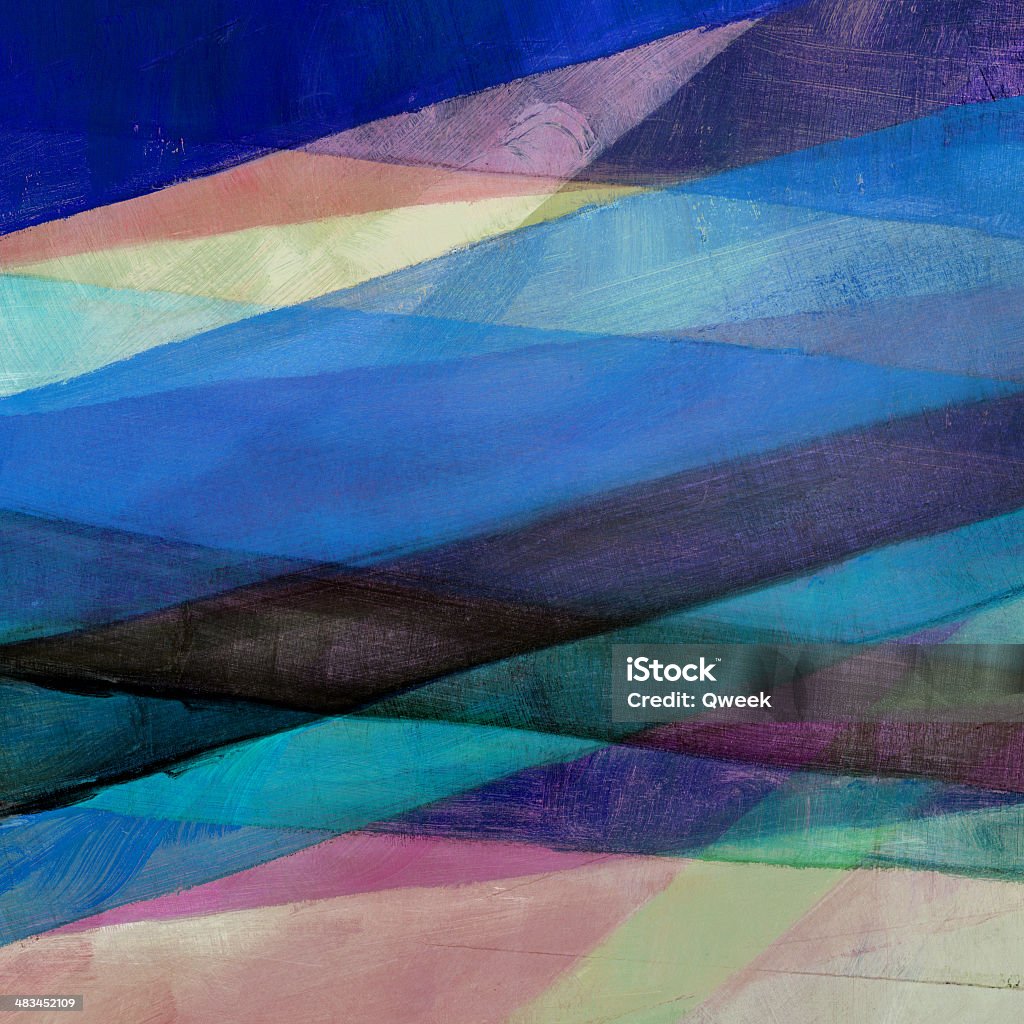 Abstracto azul con líneas diagonales - Foto de stock de Abstracto libre de derechos