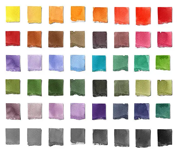 Photo of Watercolor Color Chart