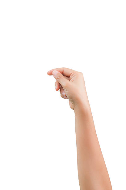 Woman handful of posture