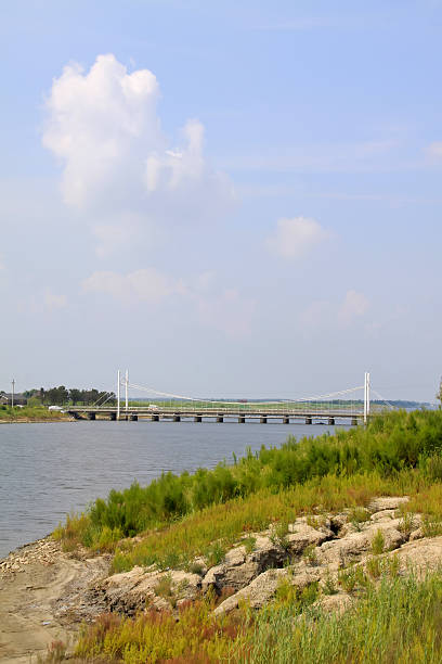 istock bridge and green plant under the blue sky 483453263